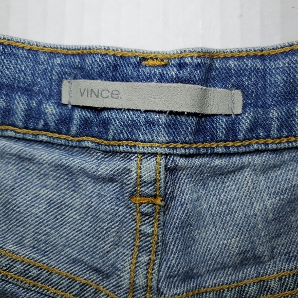 Vince Denim Cutoff Shorts Womens Casual Summer Sz 27 - Picture 7 of 9